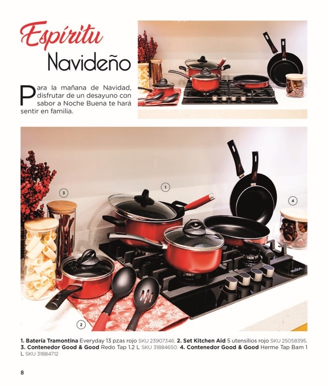 Espíritu Navideño Batería Tramontina