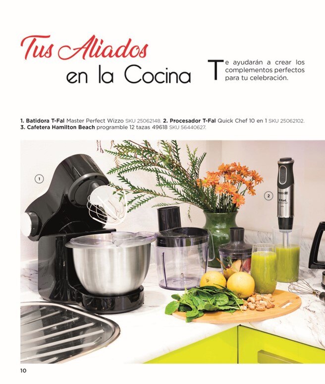 Tus aliados en la cocina / Batidora Tfal