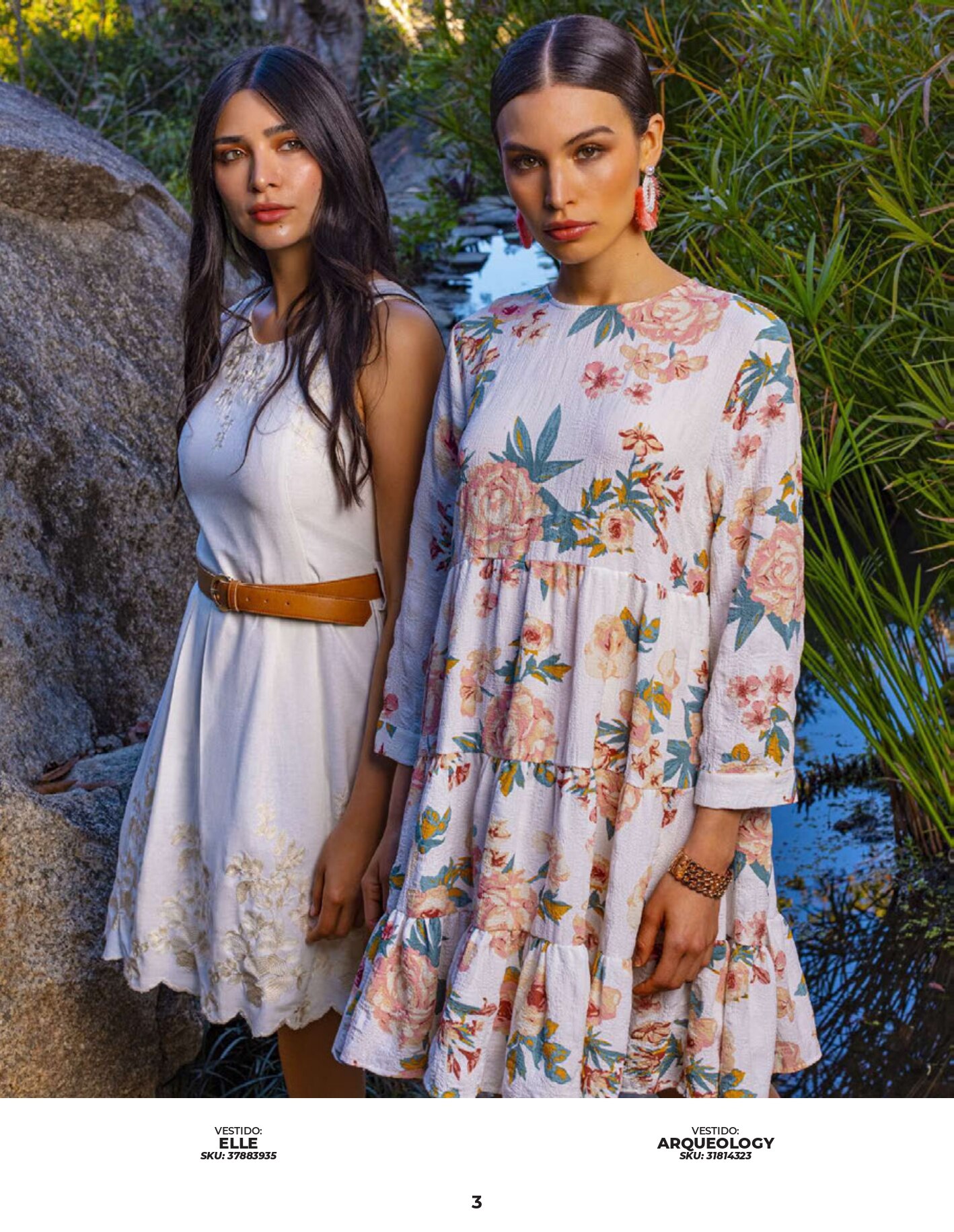 Vestido Hueso Elle