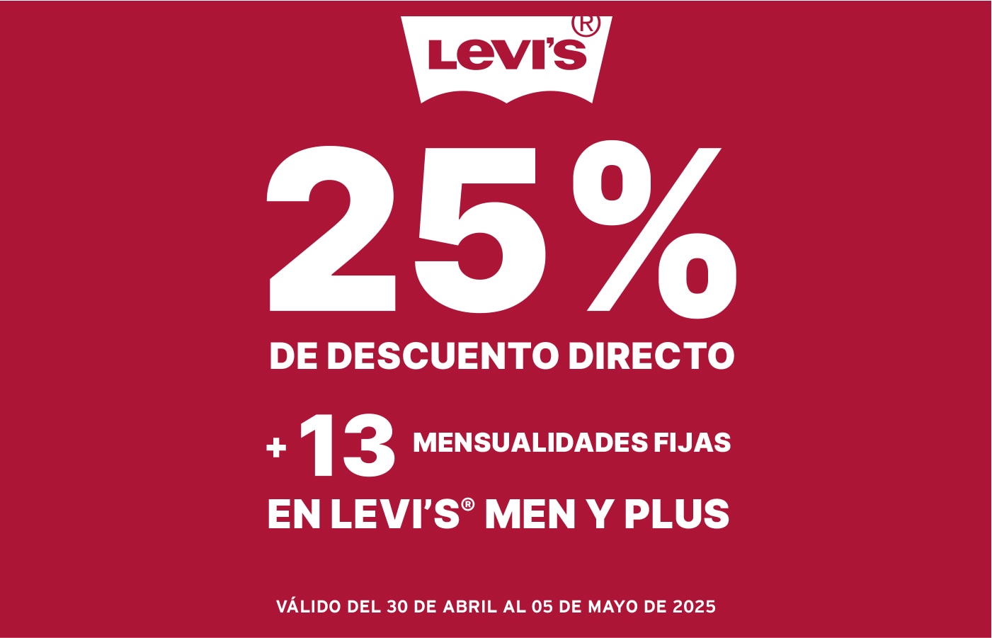 LEVIS PROMO