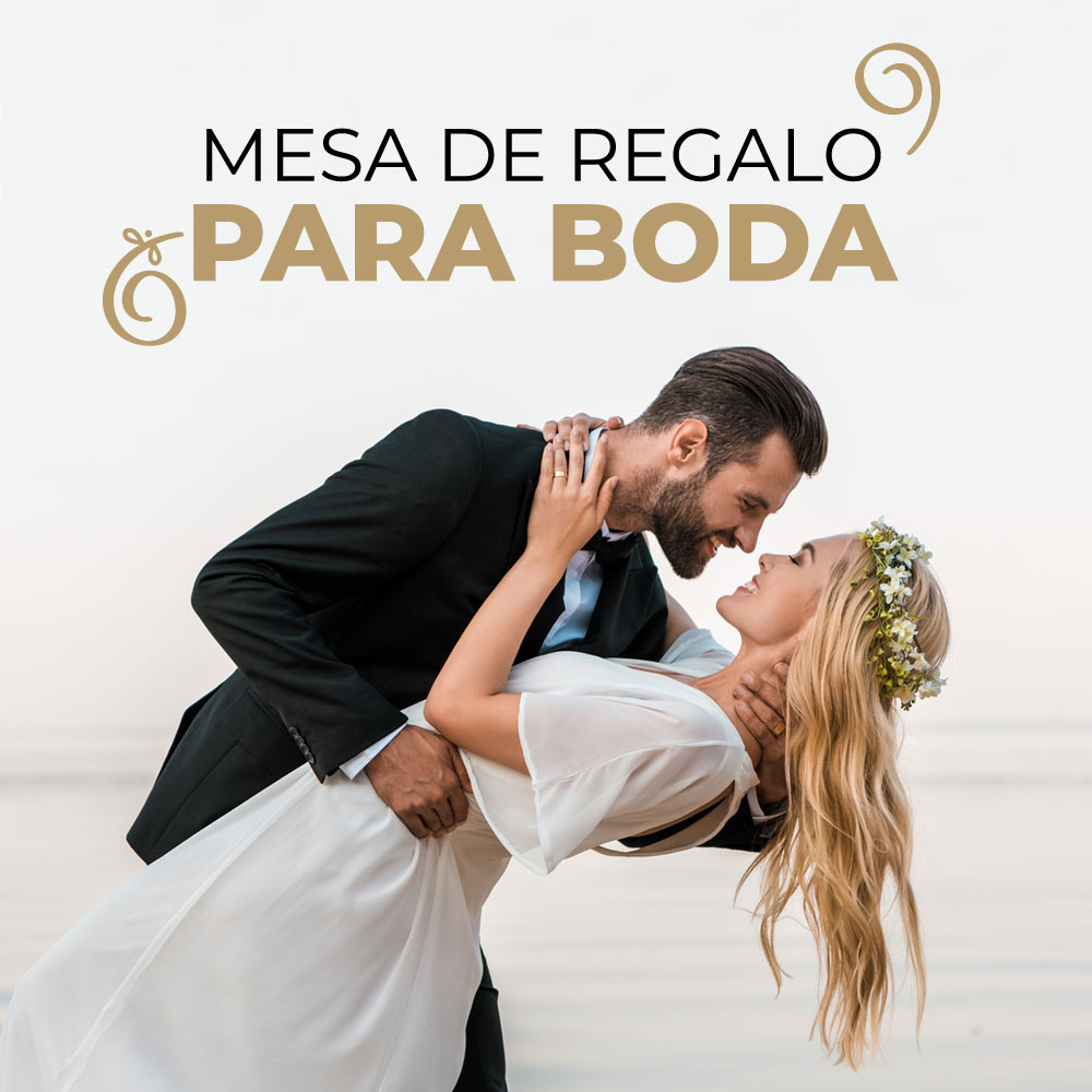 Cenagal ligeramente Bailarín Mesa de regalos bodas