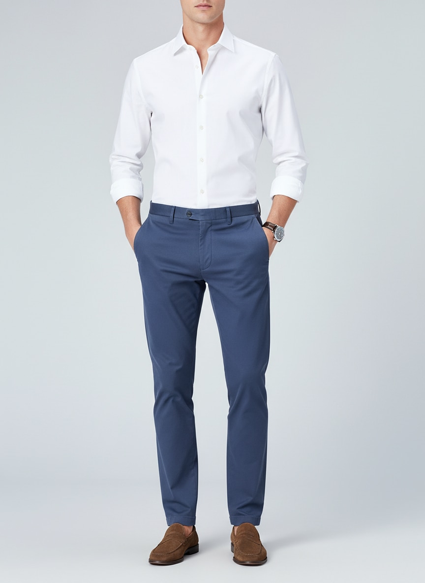 Camisa Blanca Hombre Outfit