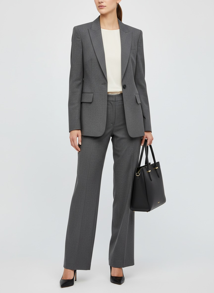 Outfit Blazer Negro Mujer Formal