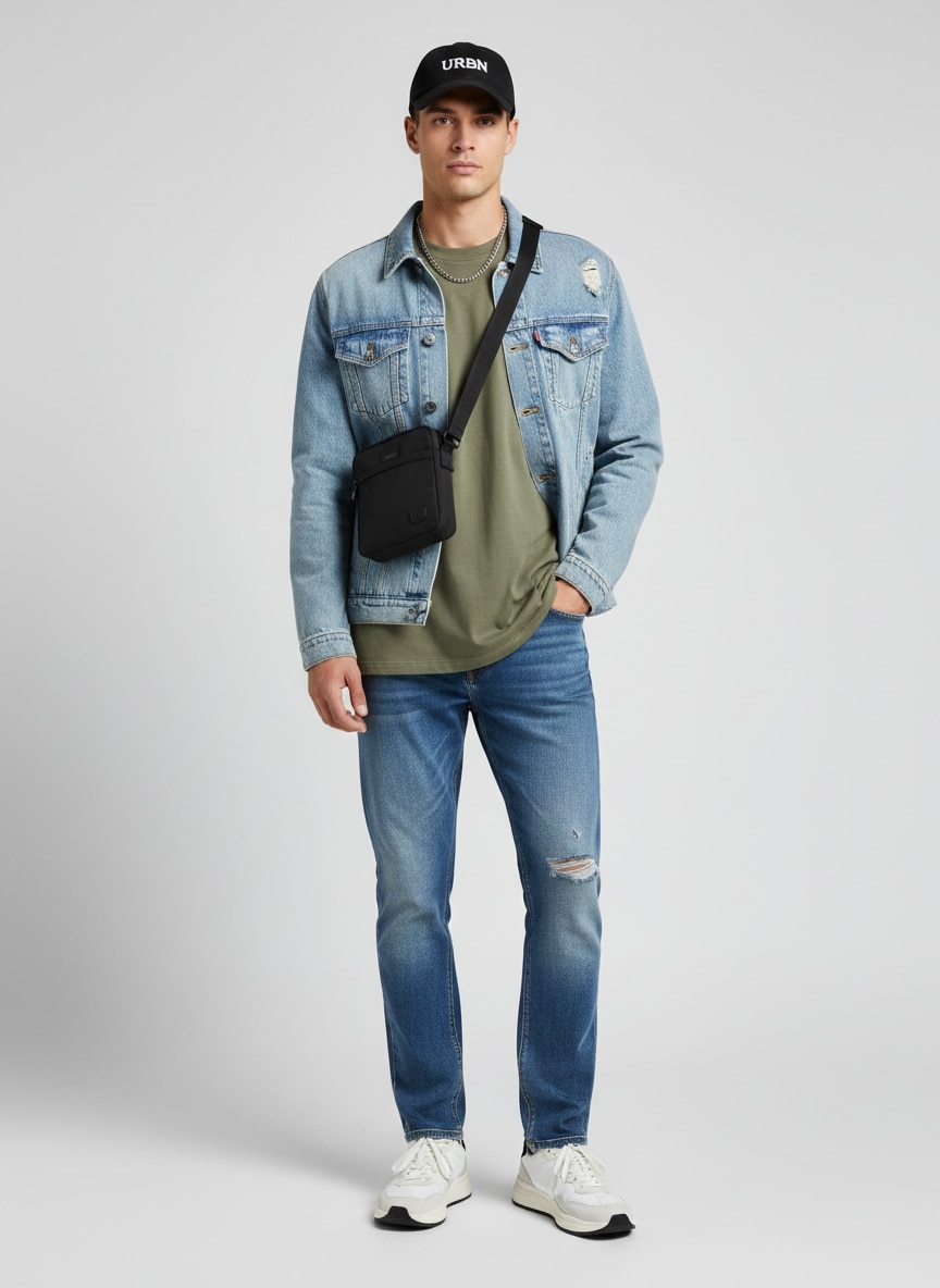 Outfit Con Gorra Hombre