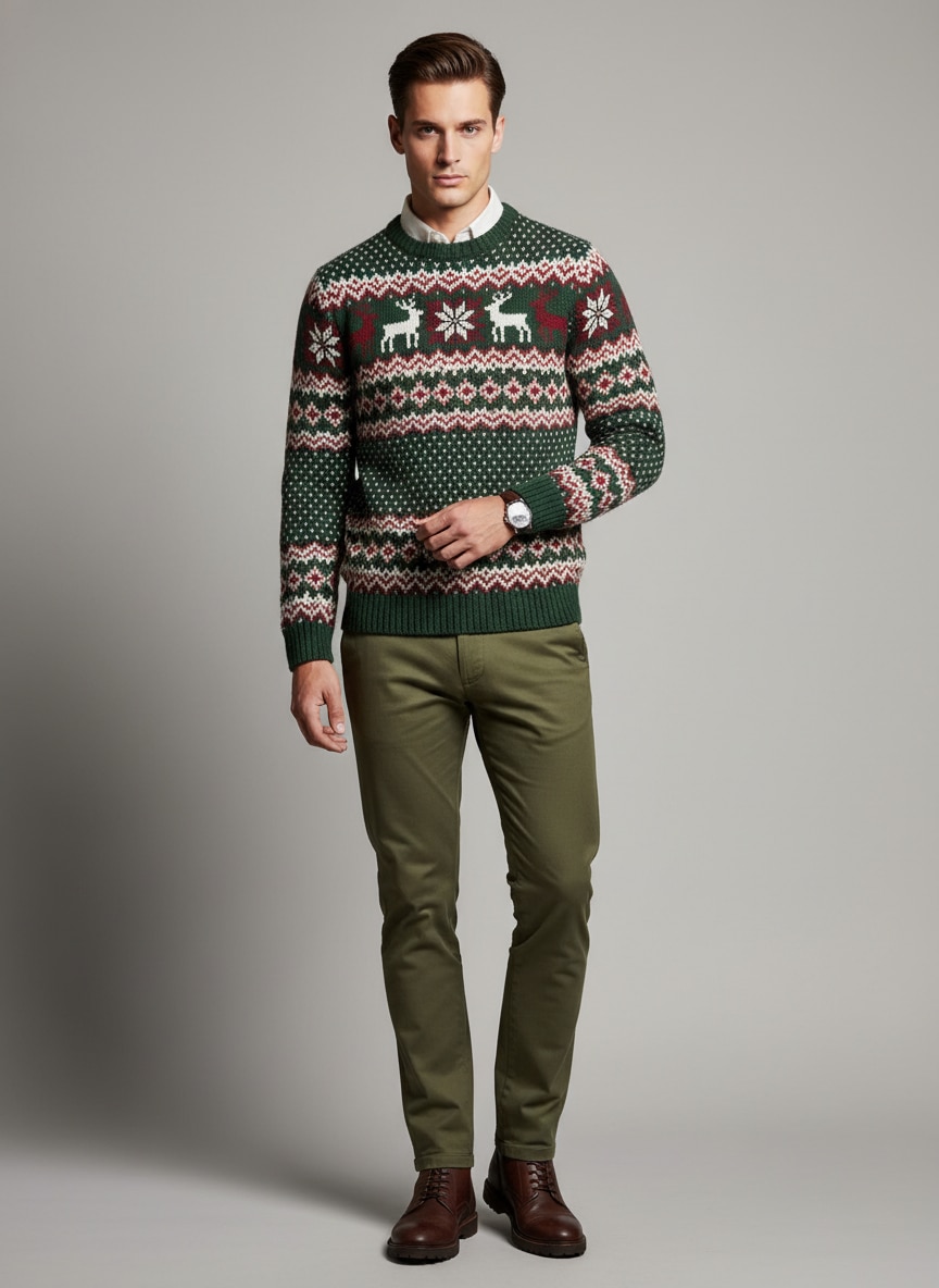 Outfit Navideño Hombre