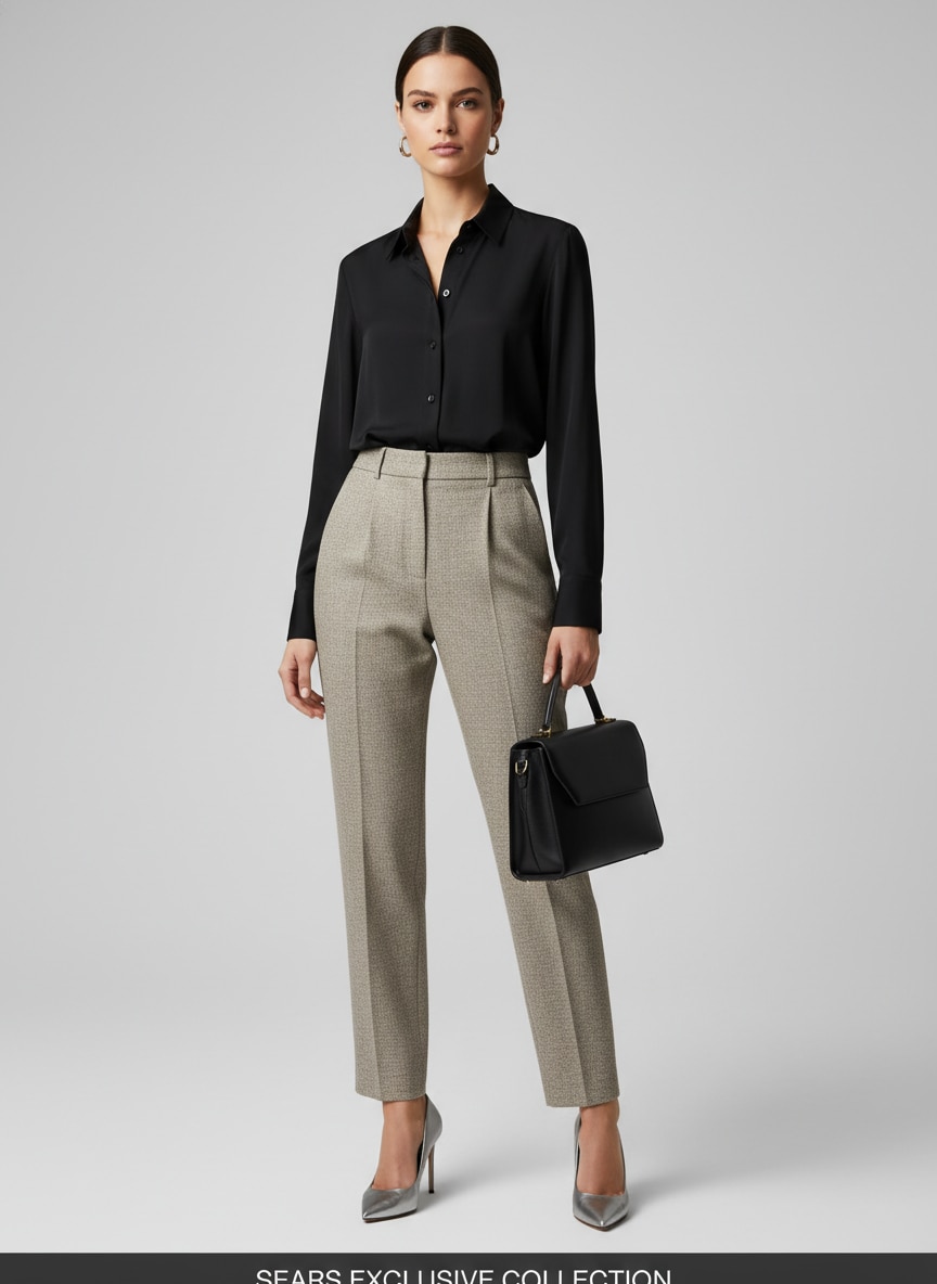 Outfits Con Camisa Negra Mujer